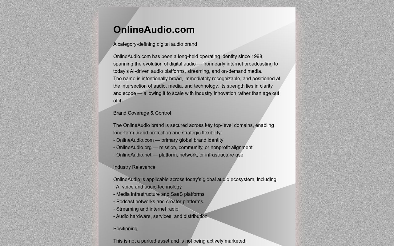 OnlineAudio.com